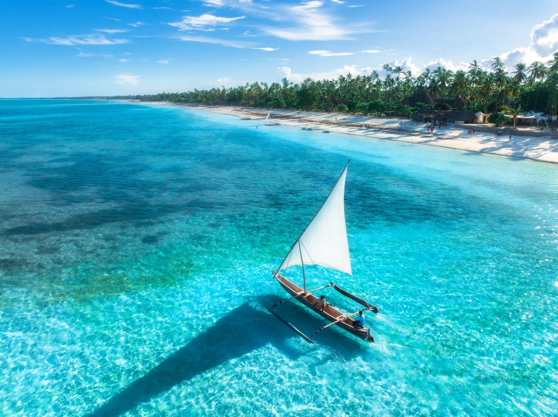 Plaża na Zanzibarze